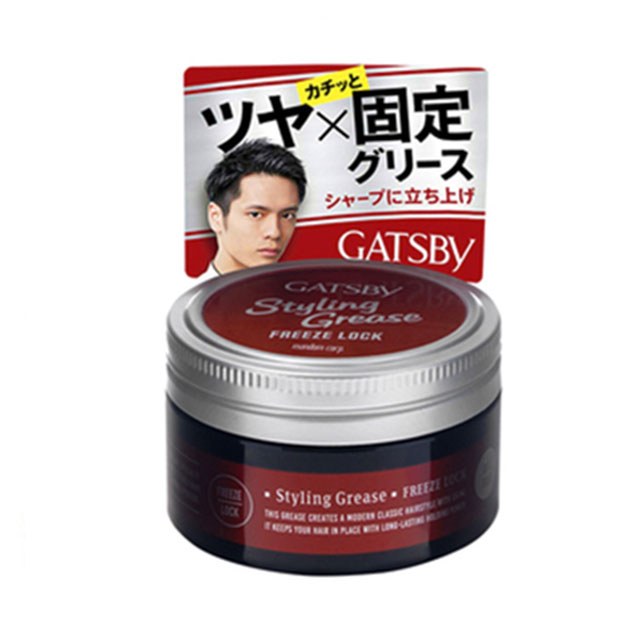 [清仓]GATSBY杰士派 水性发胶背头油头发蜡 光泽固定型 100g效期至26年6月